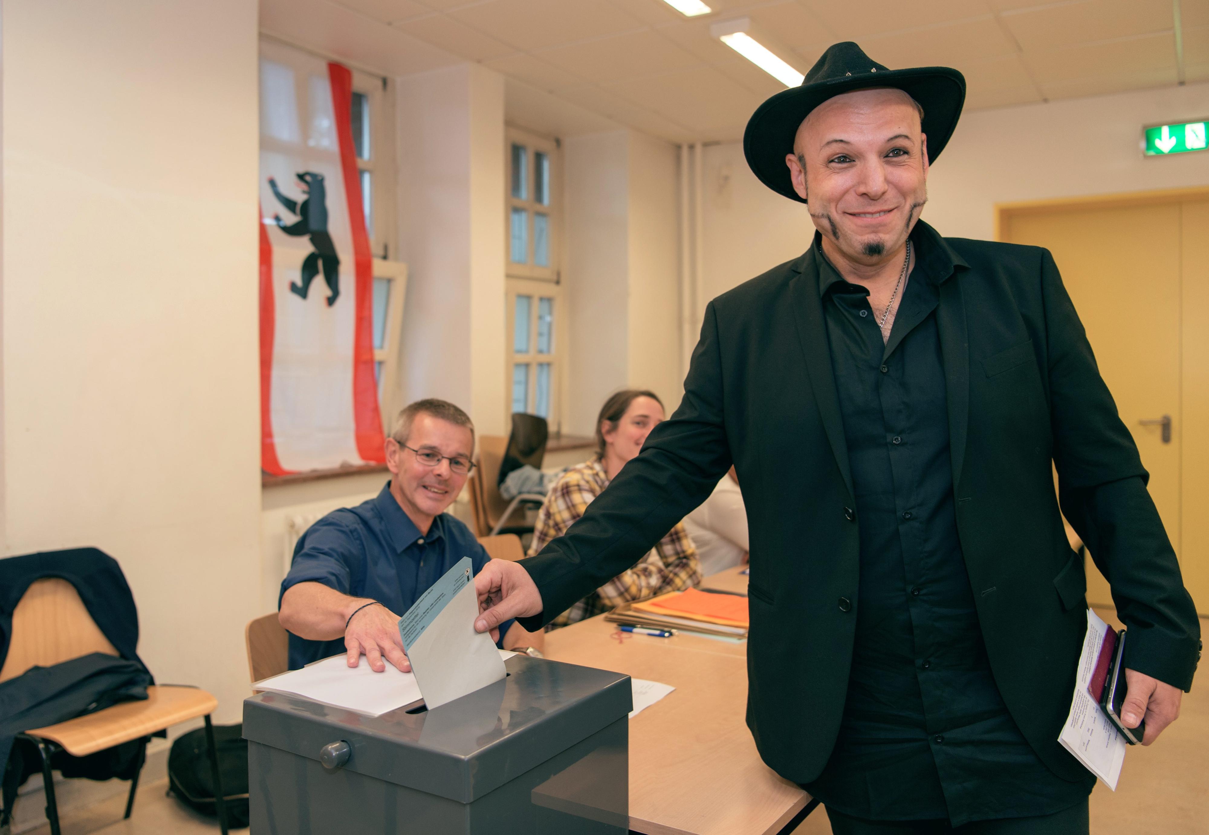 Der Spitzenkandidat der Piratenpartei, Bruno Kramm. Die erste deutsche Piratenfraktion wird den Umfragen zufolge wohl aus dem Abgeordnetenhaus fliegen.