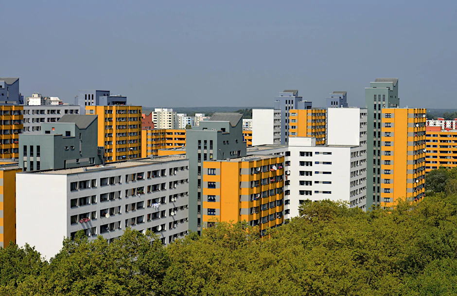 Mietwohnungen im Märkischen Viertel in Reinickendorf.