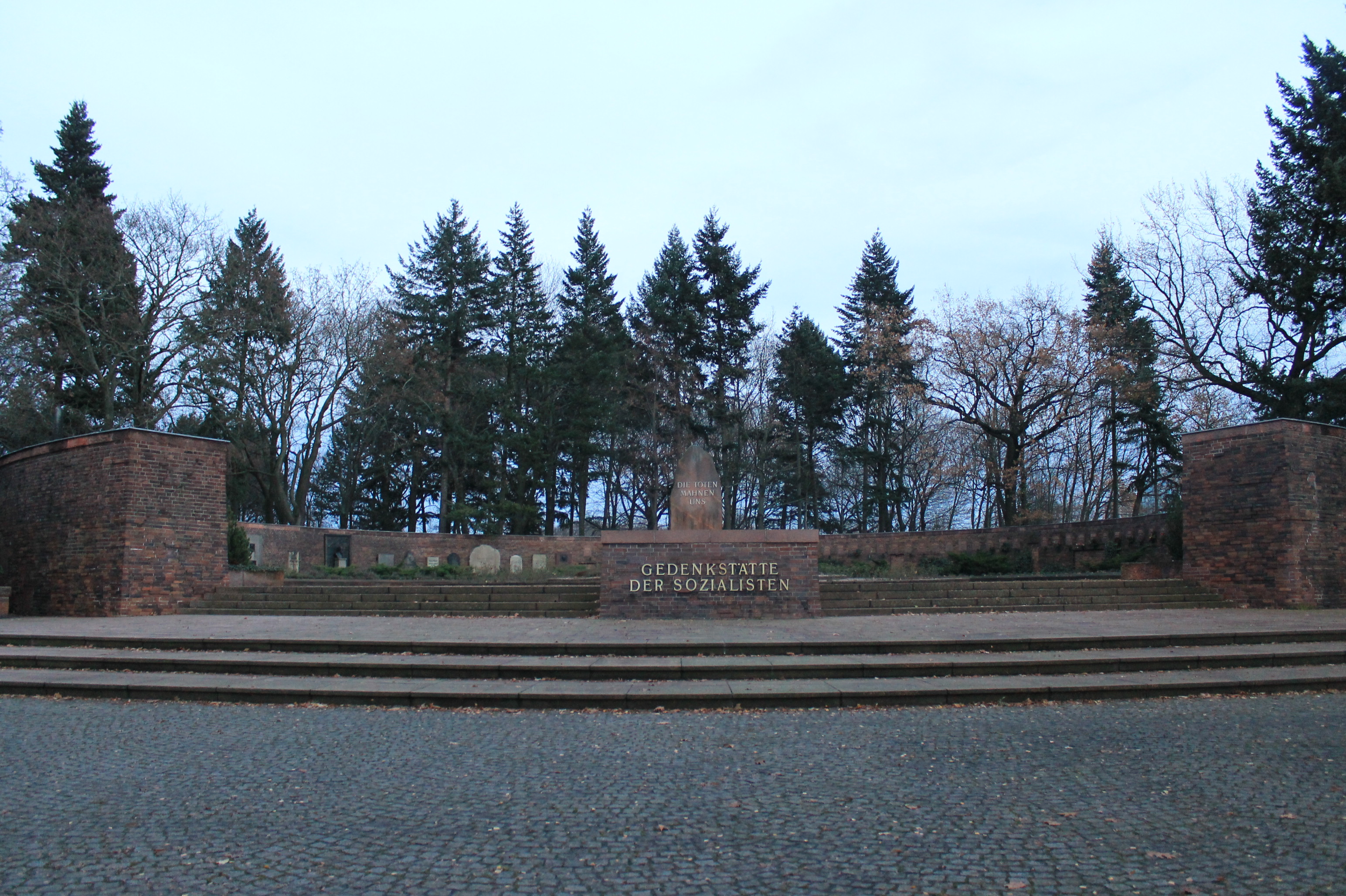 Gedenkstätte der Sozialisten auf dem Zentralfriedhof Lichtenberg.