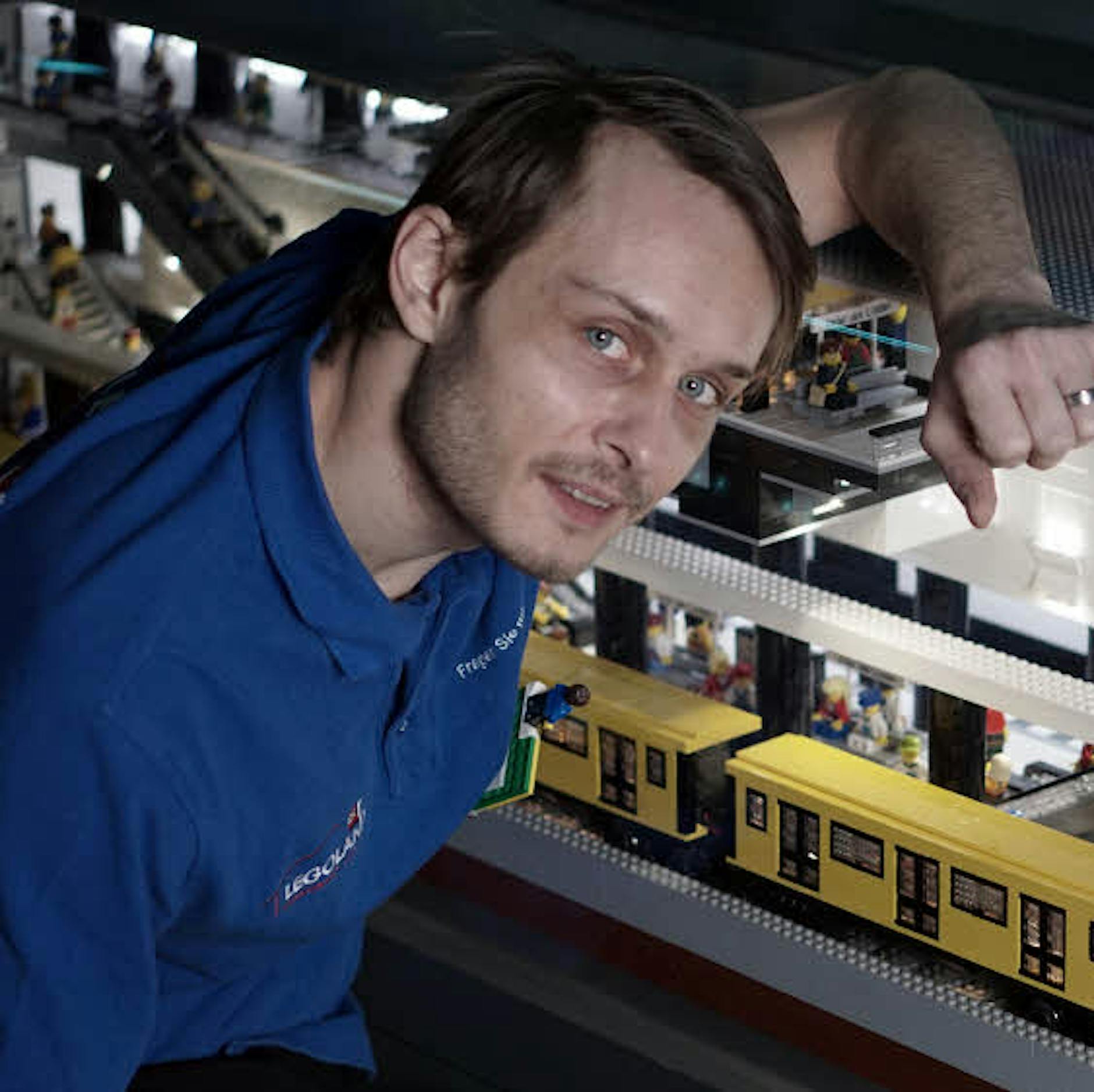 Legoland Berlin: Hauptbahnhof wird aus 400.000 Legosteinen nachgebaut