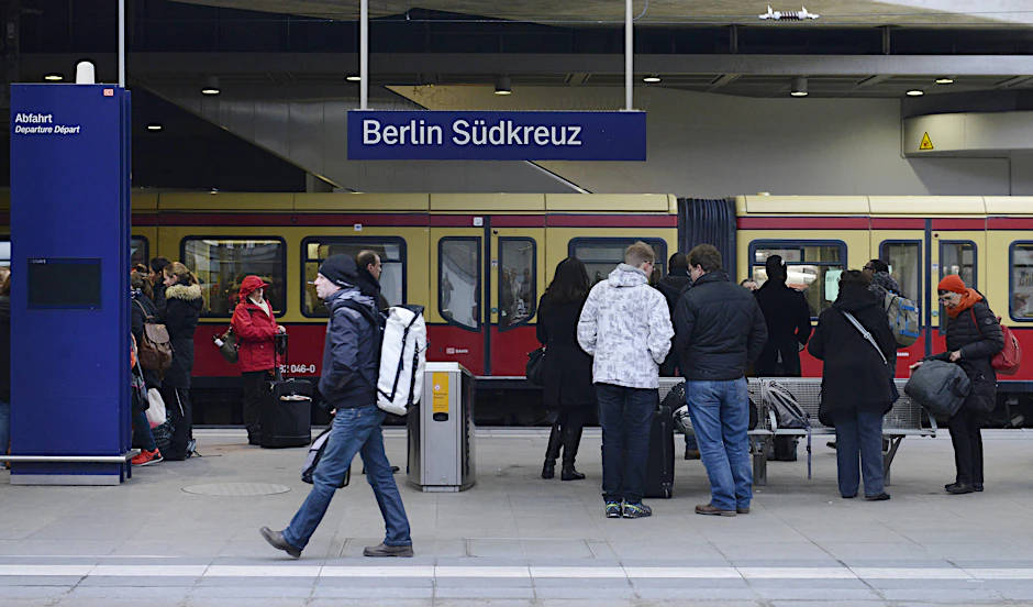 Der Bahnhof Südkreuz.