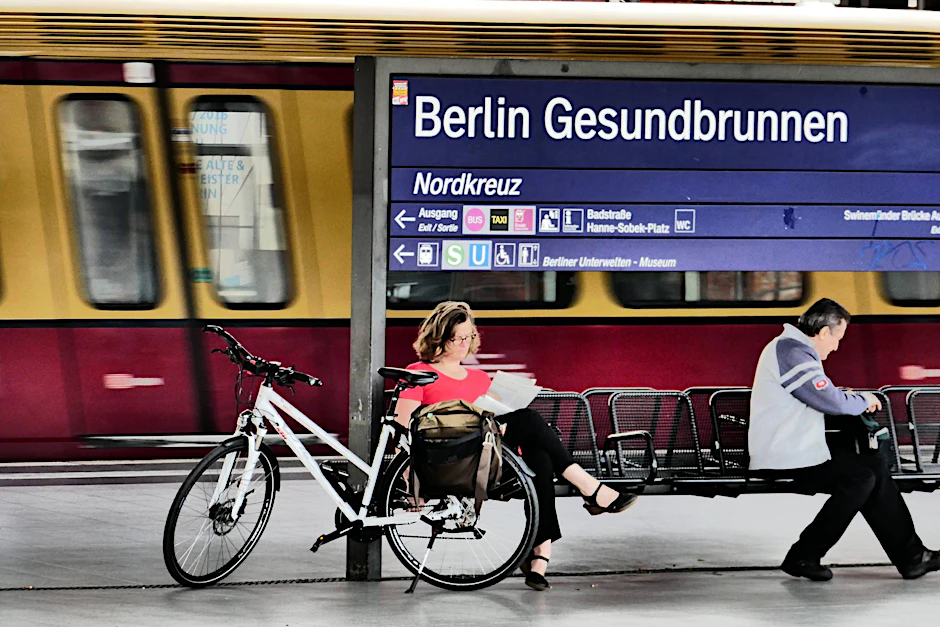 Der Bahnhof Gesundbrunnen.