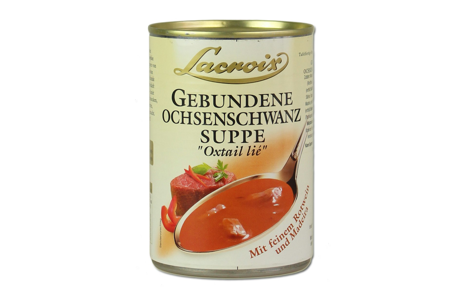 Kandidat 3: Die gebundene Ochsenschwanzsuppe von Lacroix