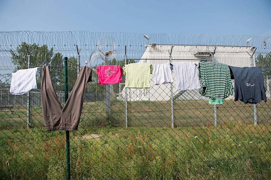 Zentrale Erstaufnahmeeinrichtung in Eisenhüttenstadt.