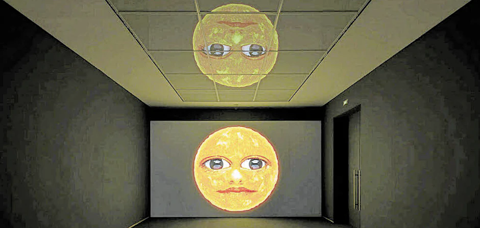 Eine der beiden preisgekrönten Video-Installationen der Gewinnerin Agnieszka Polska: „What the Sun Has Seen (Version II), 2017, HD-Animation