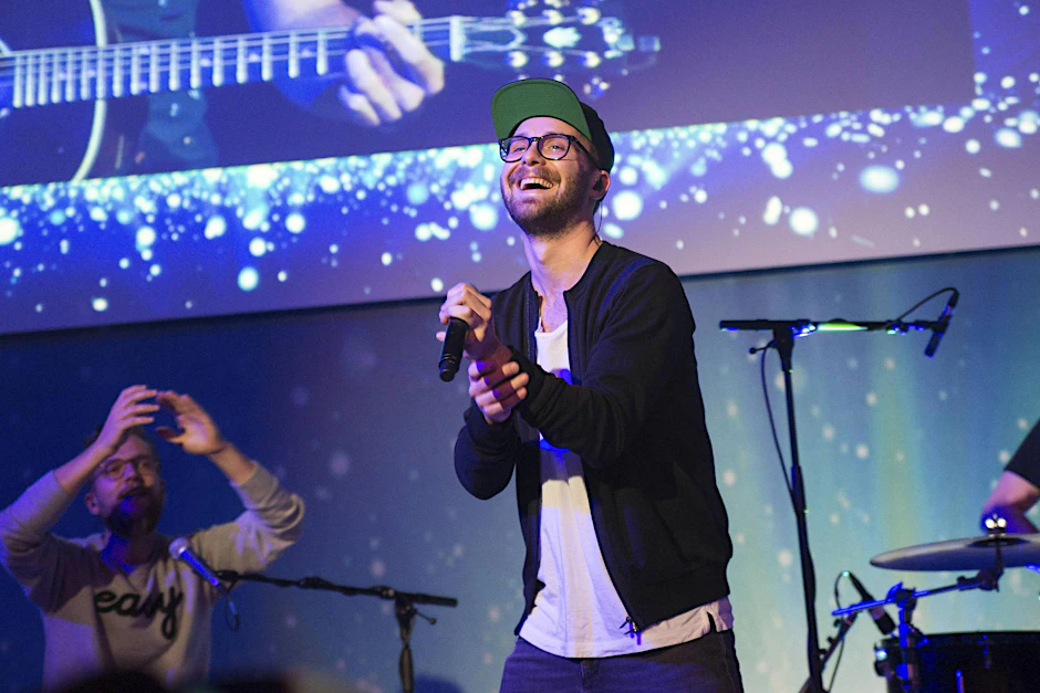 Richtig gut drauf: Mark Forster.
