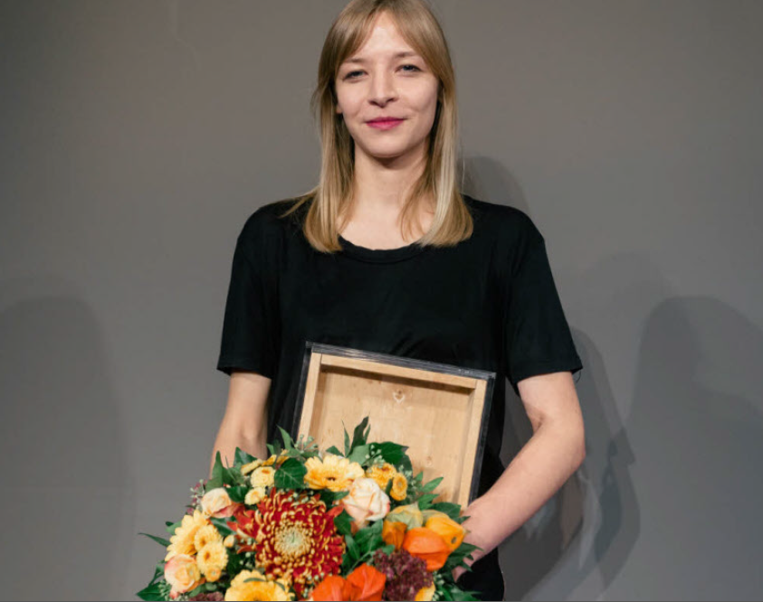 Errang die begehrte Merite: Agnieszka Polska, Wahlberlinerin aus Lublin.