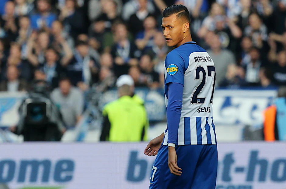 Davie Selke war einer von Herthas Jokern beim Spiel in Freiburg. 