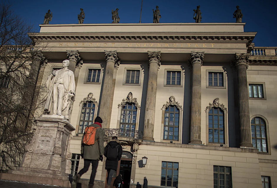 Haupteingang der Humboldt Universität Berlin.