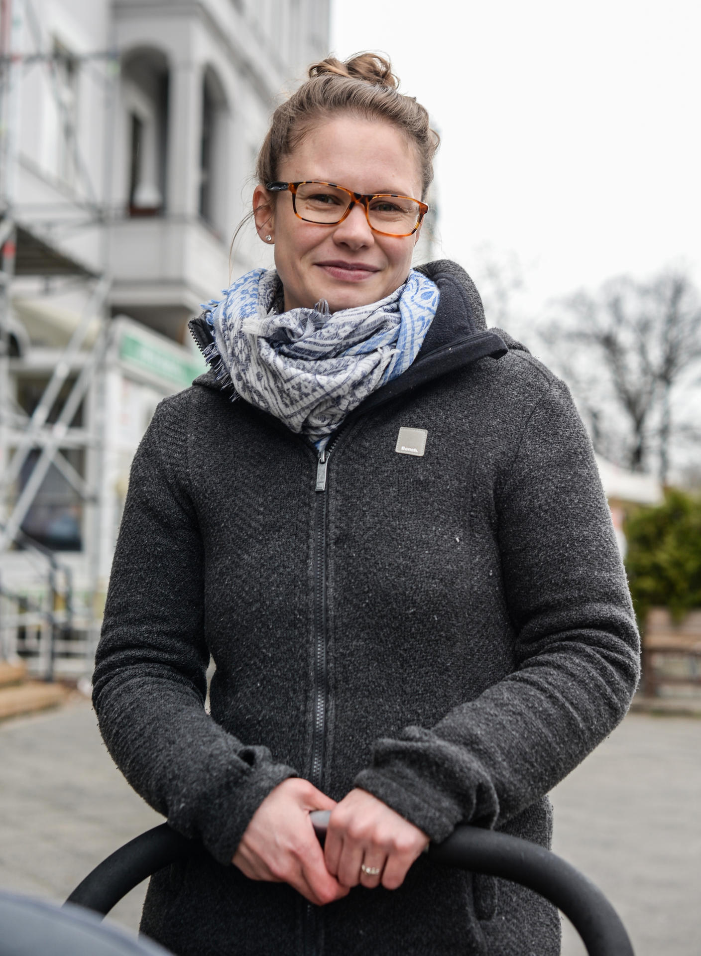 „Ich überlege, bald umzuziehen“: Vor zwei Jahren zog Lisa Mangold aus dem Tiergarten nach Pankow, ist derzeit in Mutterschutz. „Der Krach ist unerträglich, es fällt uns schwer einzuschlafen. Wir überlegen bereits, wieder wegzuziehen.“