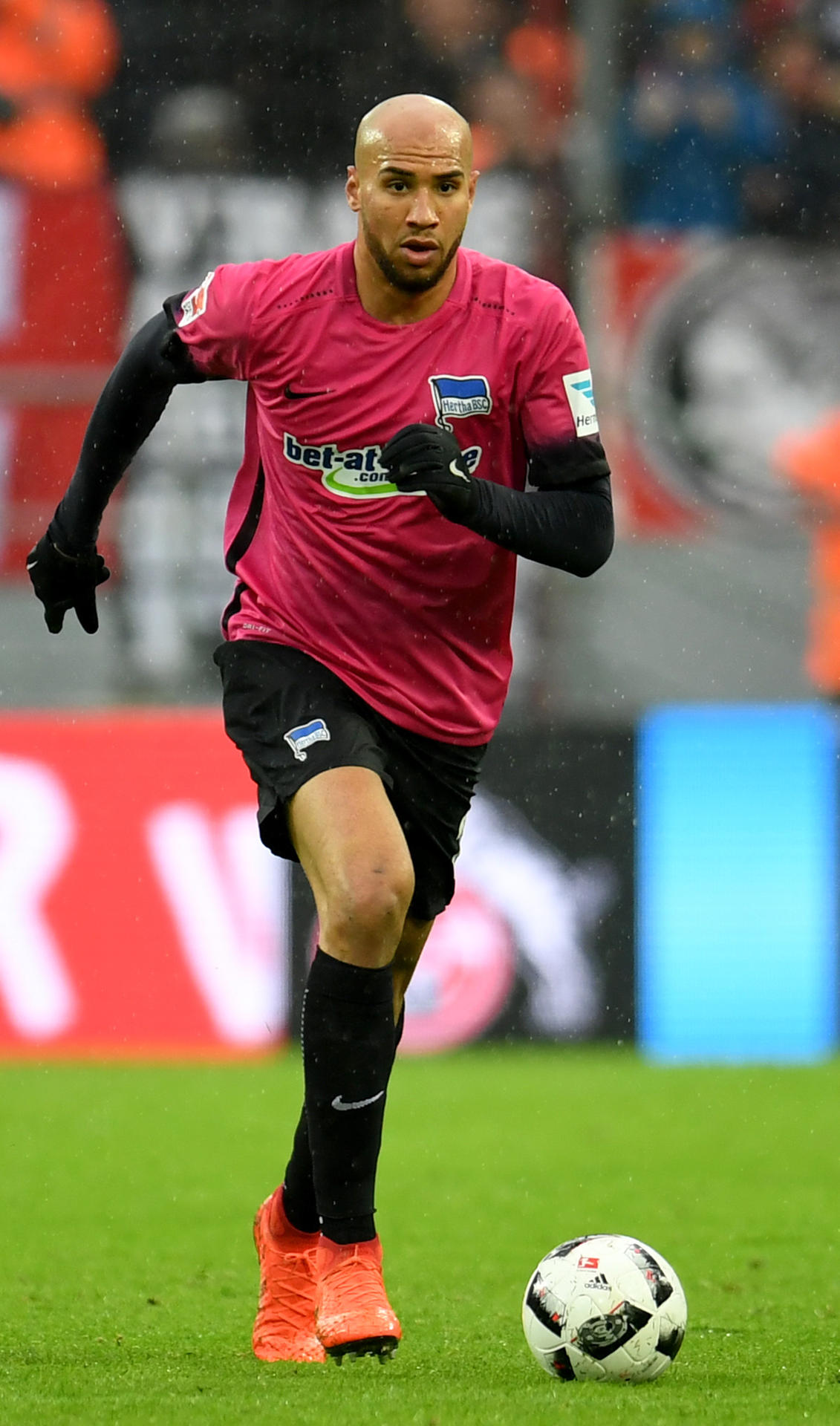 Herthas Anthony Brooks im Spiel gegen den 1. FC Köln.