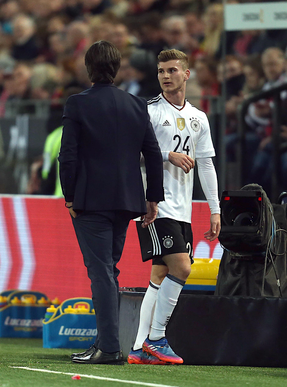 Timo Werner erlitt im Länderspiel gegen England einen Muskelfaserriss.