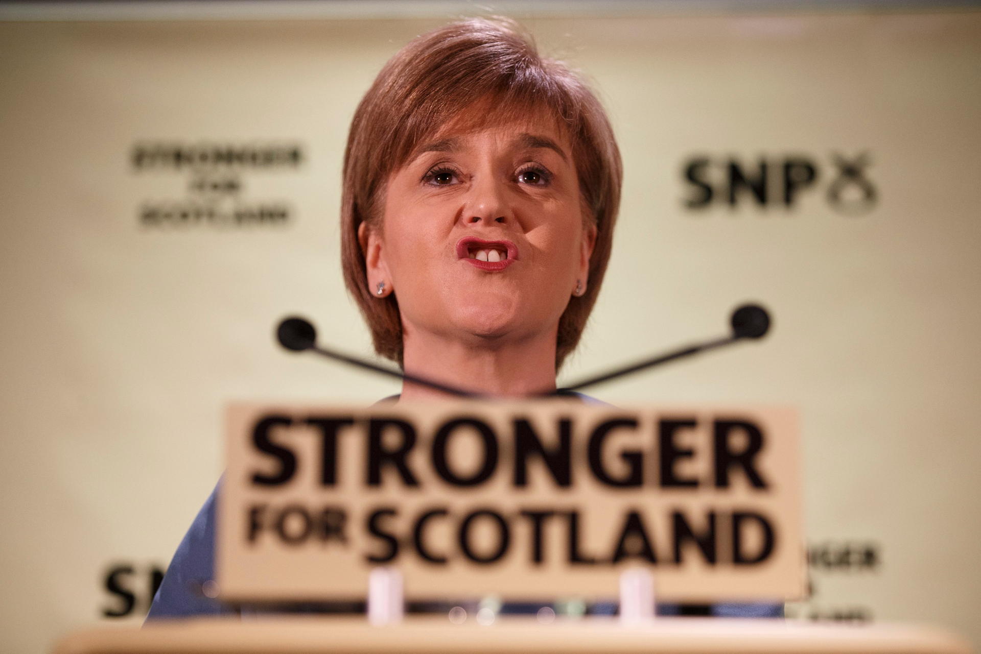 Die schottische Regierungschefin Nicola Sturgeon