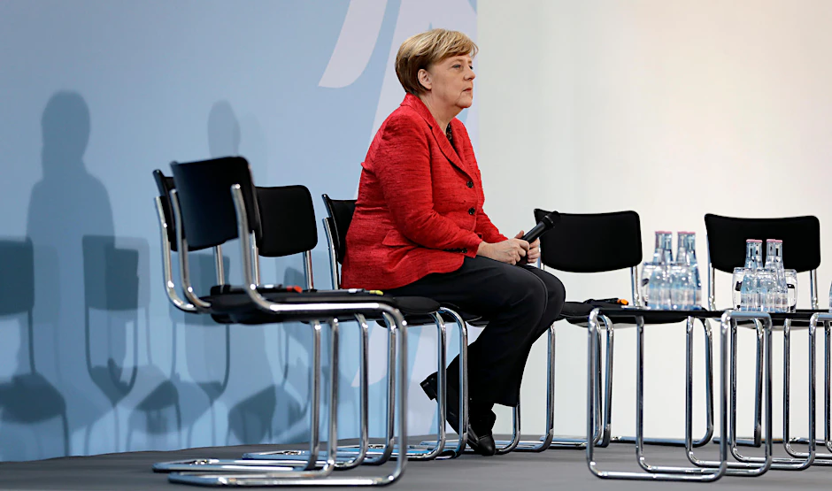 Was mag die Bundeskanzlerin Angela Merkel denken?