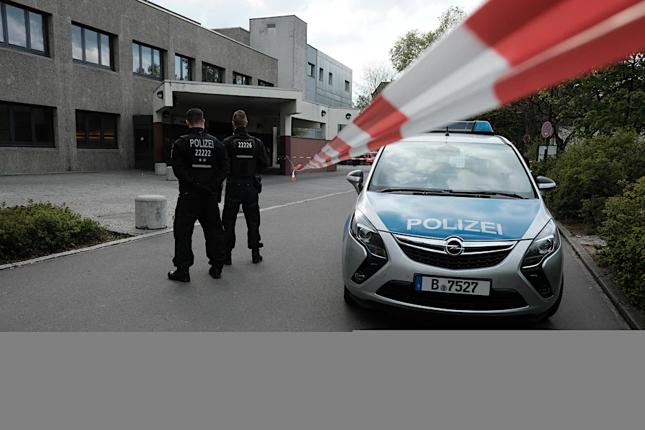 Das Urban-Krankenhaus ist nach den Schüssen abgesperrt.