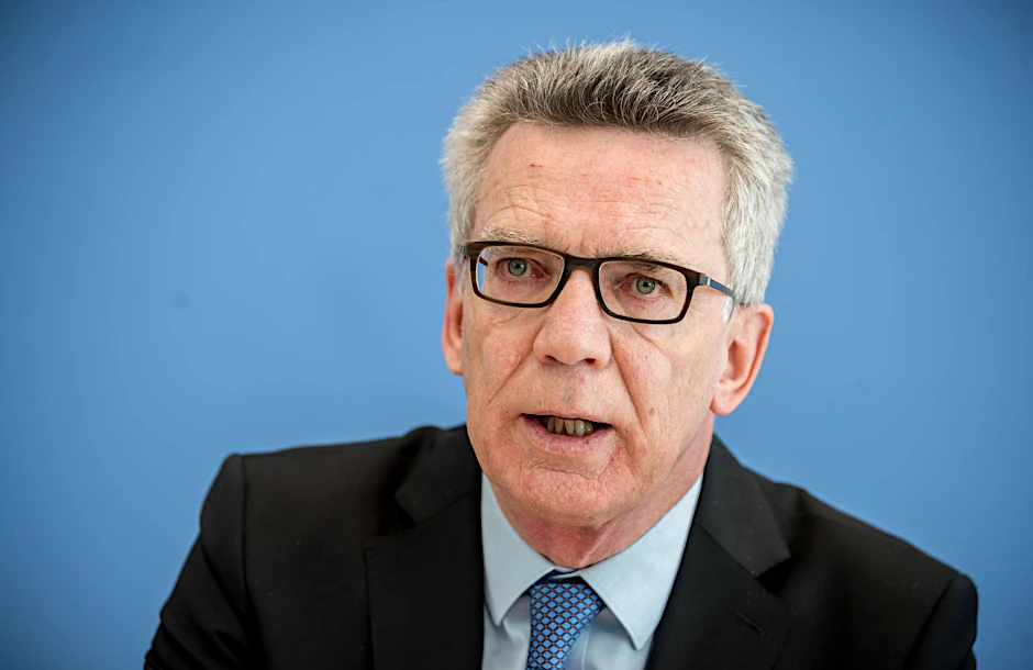 Bundesinnenminister Thomas De Maiziére hat am Montag die neue Polizeiliche Kriminalstatistik vorgestellt.