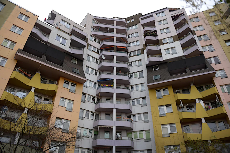 Ein Gebäude der "Deutsche Wohnen".