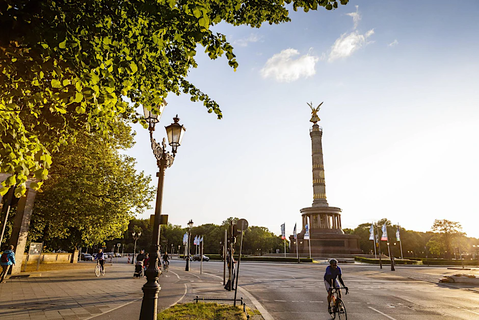 Der Große Stern an der Siegessäule.