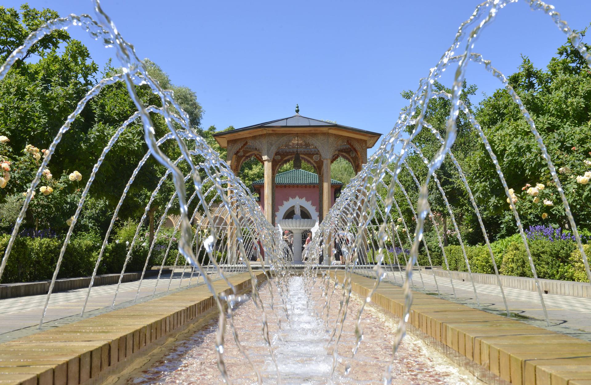 Der Orientalische Garten in den Gärten der Welt in Marzahn.