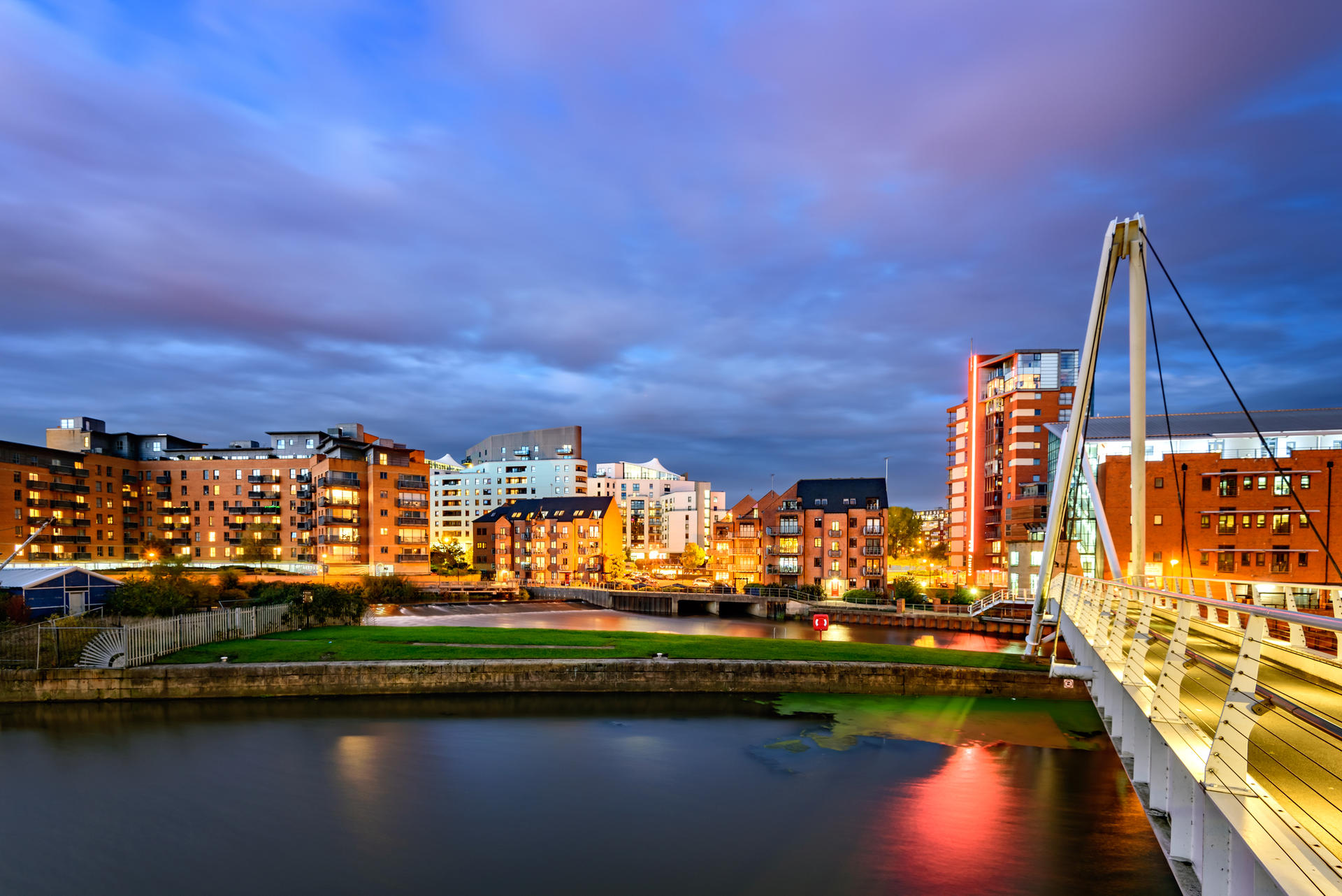 Von der ehemaligen Industriestadt zur schicken Unistadt: Leeds im englischen West Yorkshire.