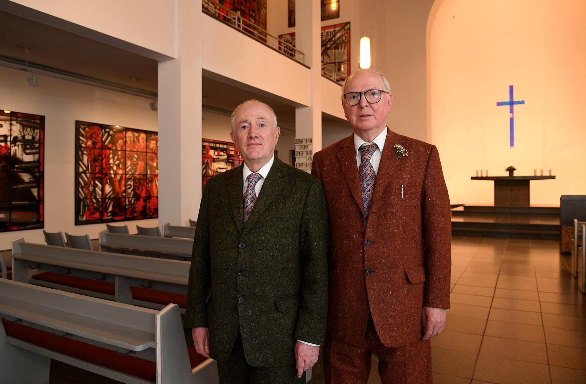 Provokante Ausstellung Gilbert & zeigen 