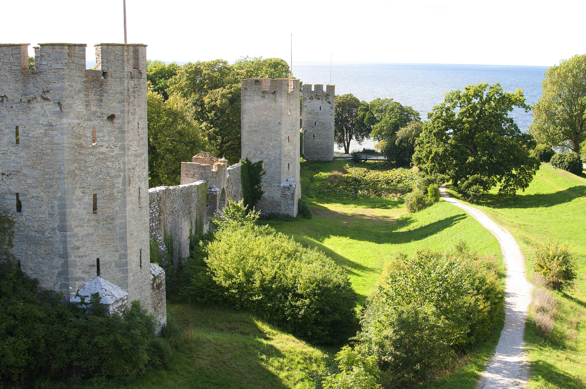 Mittelalterliches Visby: Einer von vielen schönen Orten in der Region Gotland in Schweden.