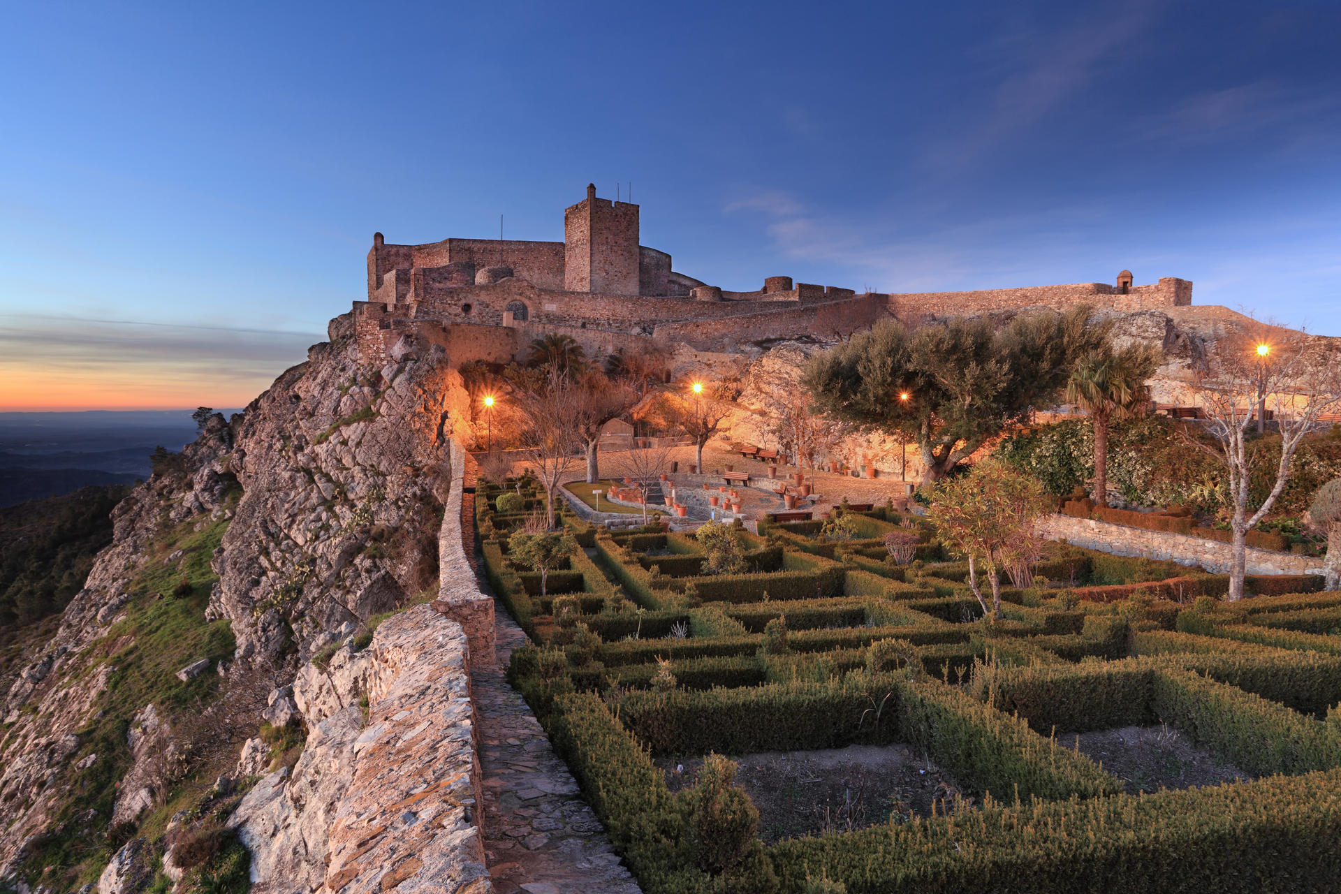 Schönes Schloss: Marvao im portugiesischen Alentejo.
