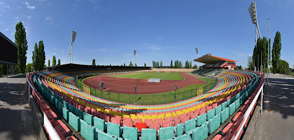Der Friedrich-Ludwig-Jahn-Sportpark. 
