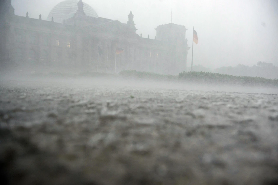IIn Berlin werden starke Regenfälle erwartet.
