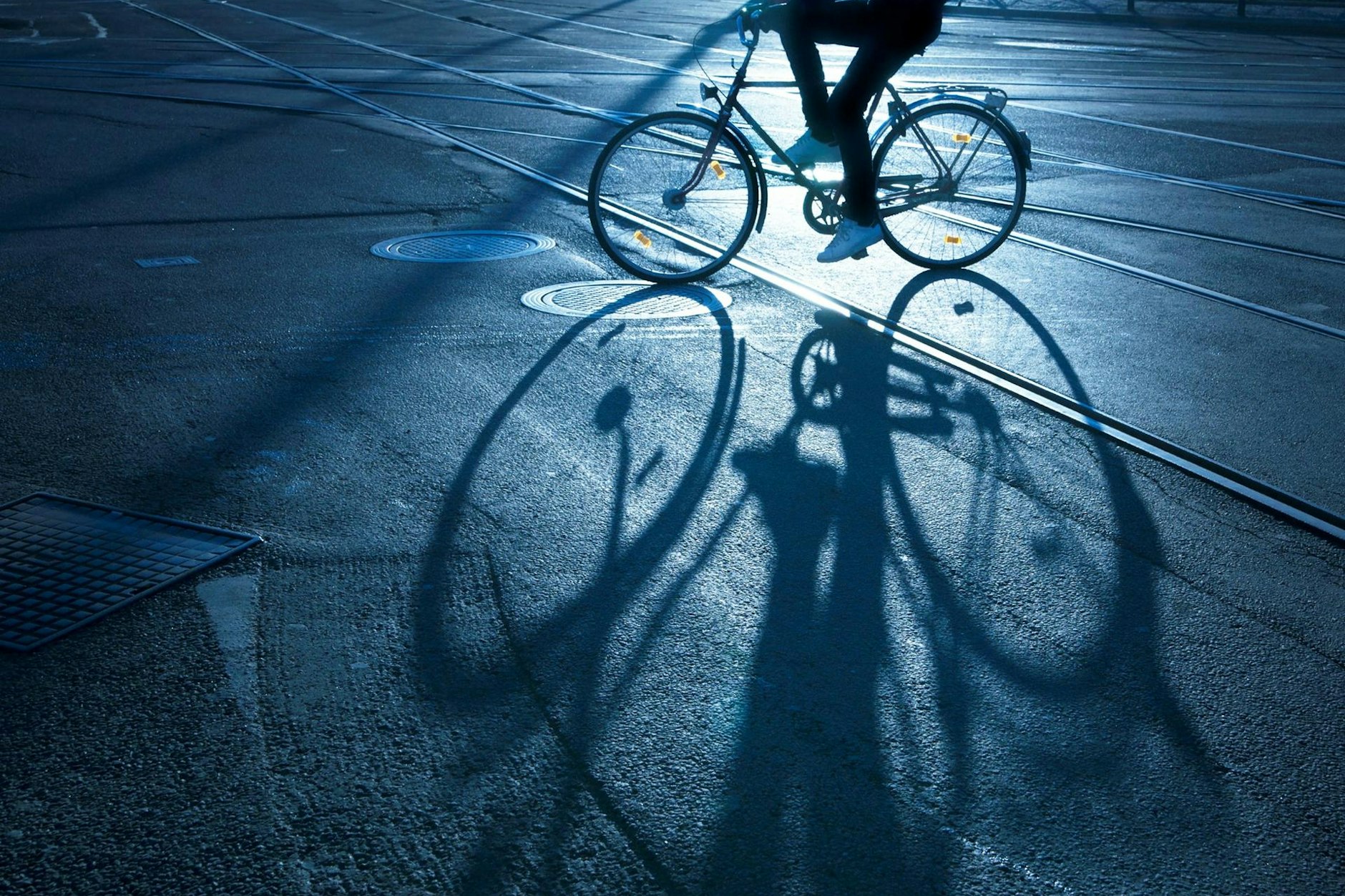 Radfahrer in Berlin: Mehr als ein Sechstel aller Wege in Berlin wird mit Fahrrädern zurückgelegt.