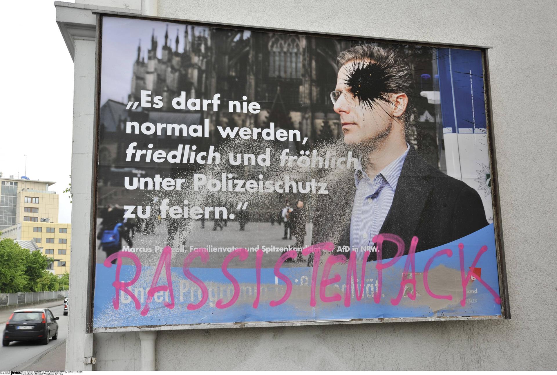 Bundestagswahl 2017: Wer Wahlplakate Zerstört, Macht Sich Strafbar