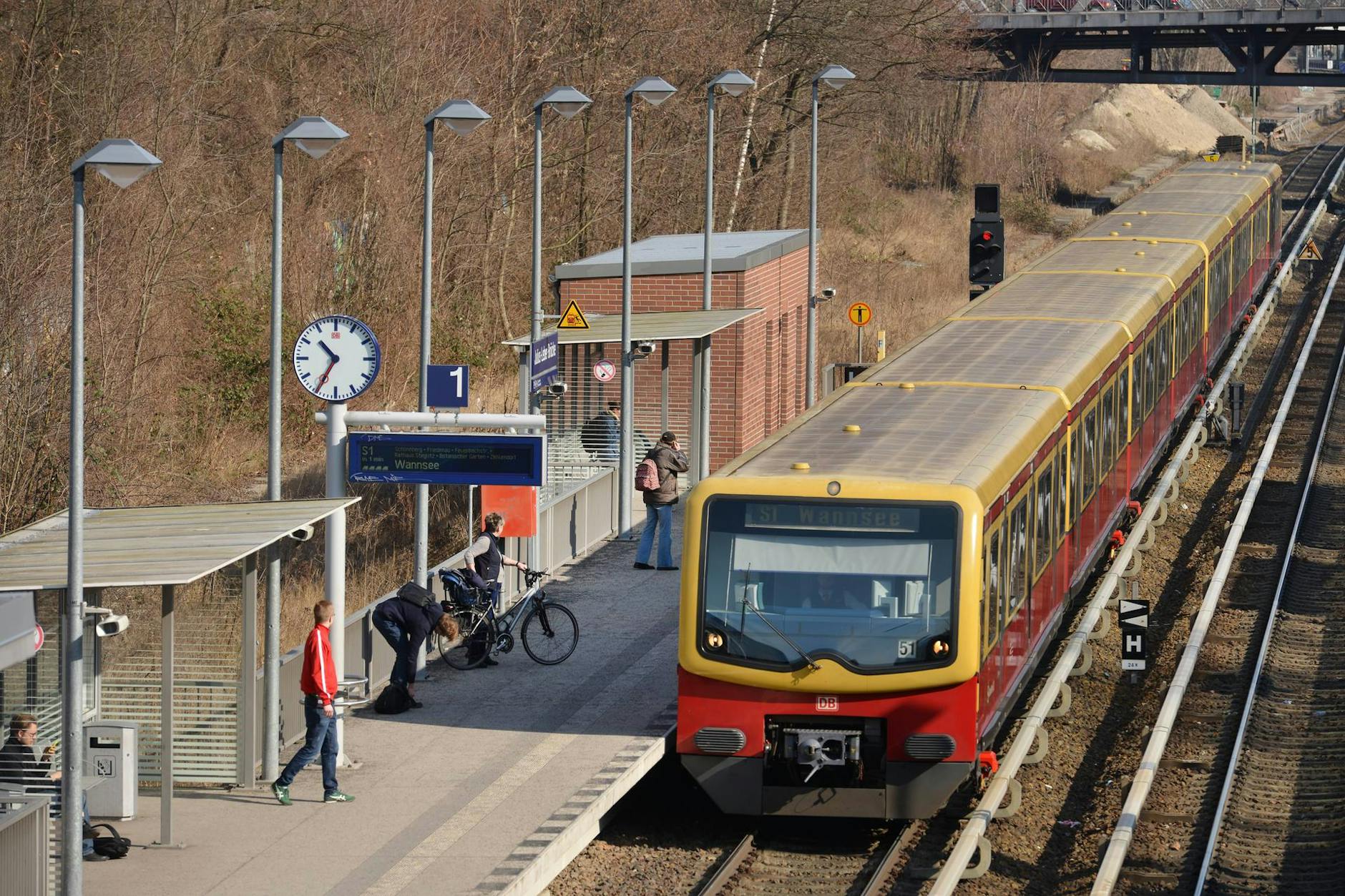 Die S-Bahn ist in den kommenden Tagen von mehreren Bauarbeiten betroffen.