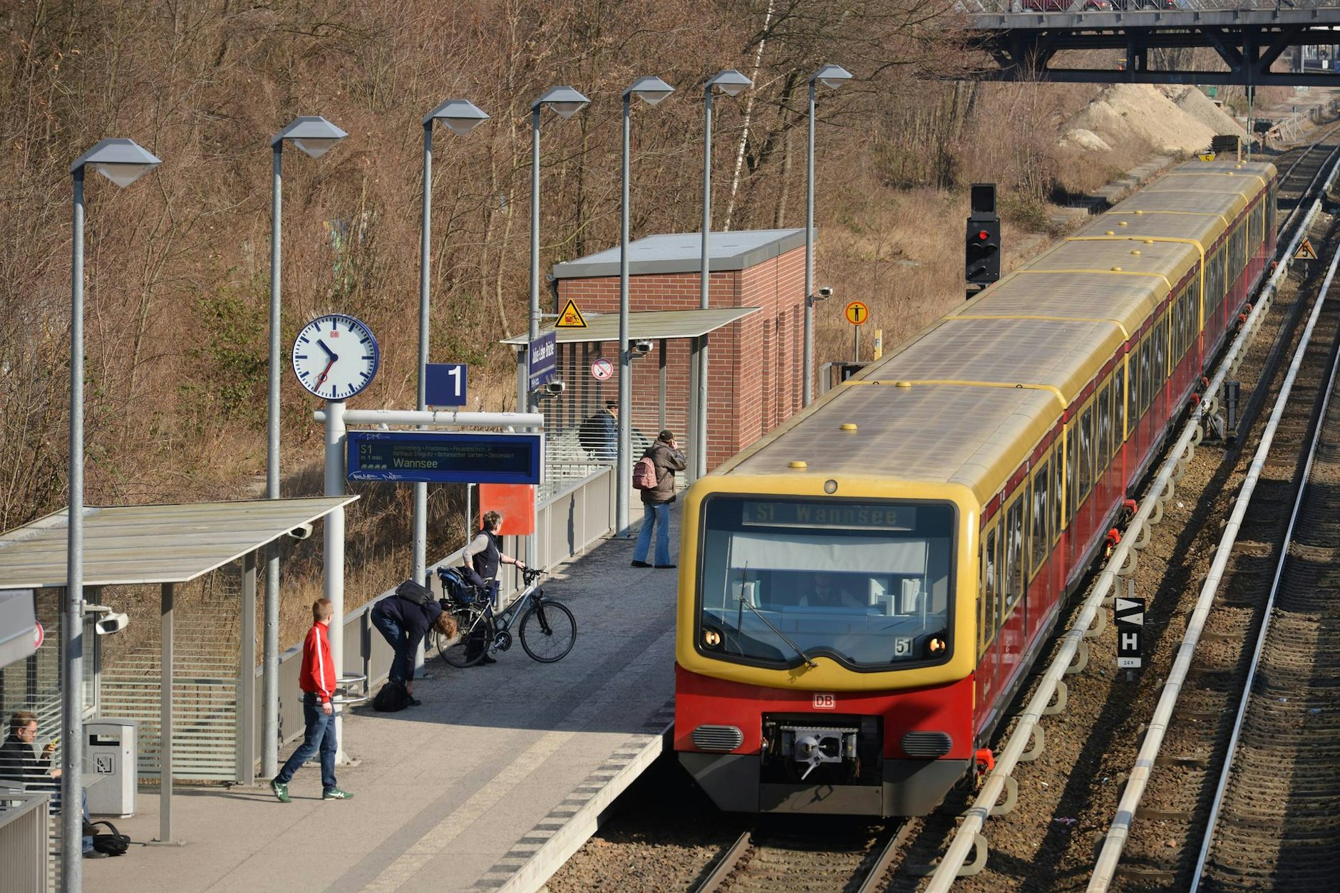 Die S-Bahn ist in den kommenden Tagen von mehreren Bauarbeiten betroffen.
