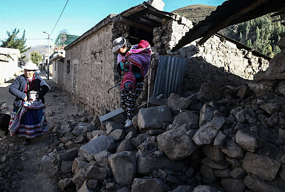 Auch 2016 wurde Peru von einem starken Erdbeben getroffen. (Archivfoto)