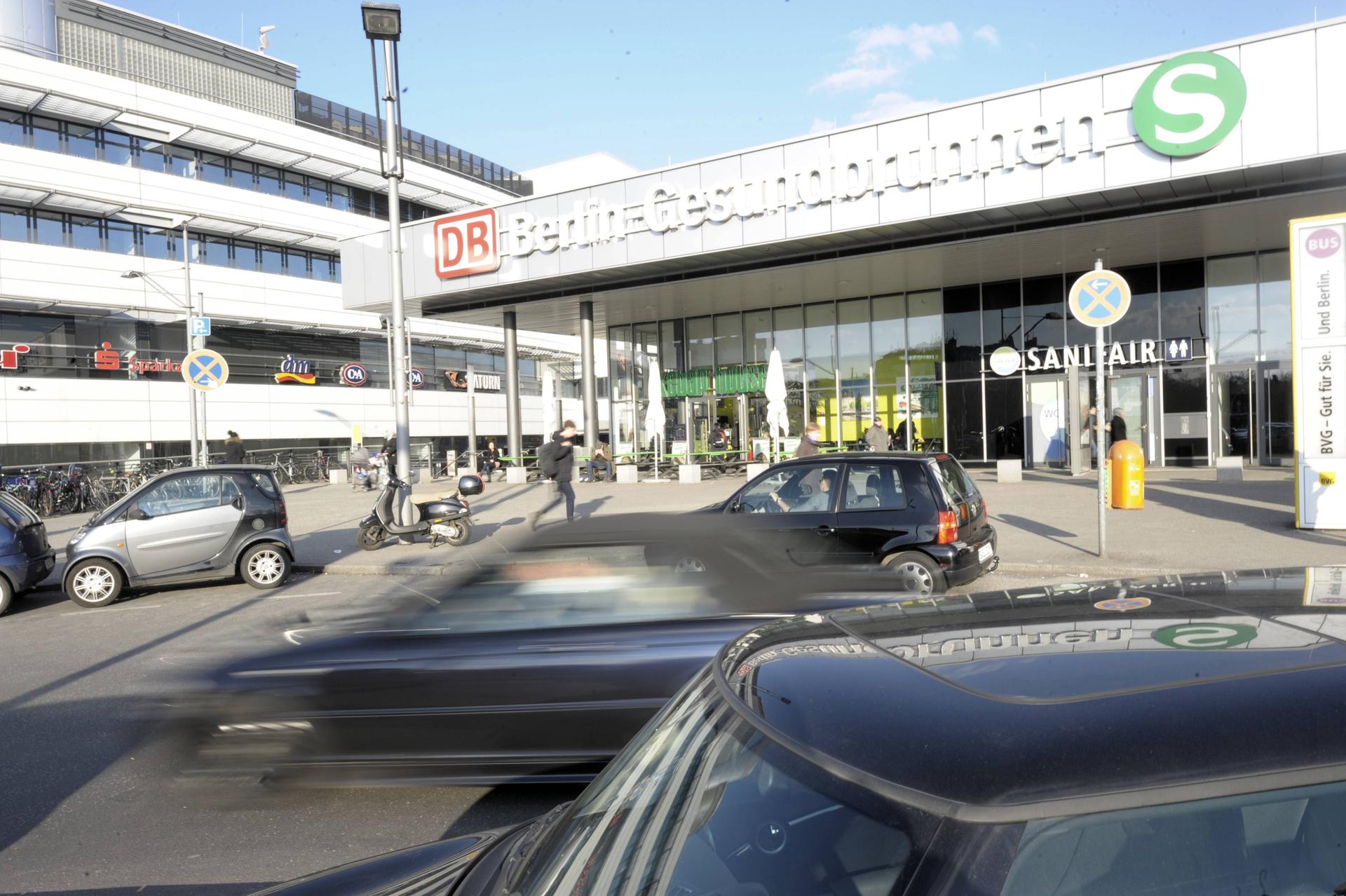 Der S-Bahnhof Gesundbrunnen.