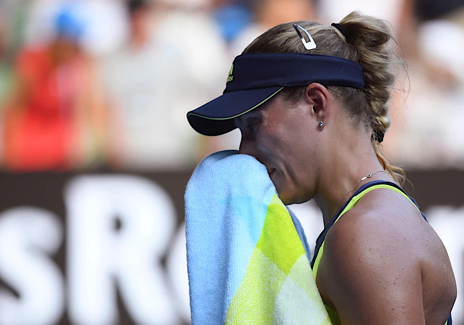 Angelique Kerber ist gegen Simona Halep ausgeschieden.