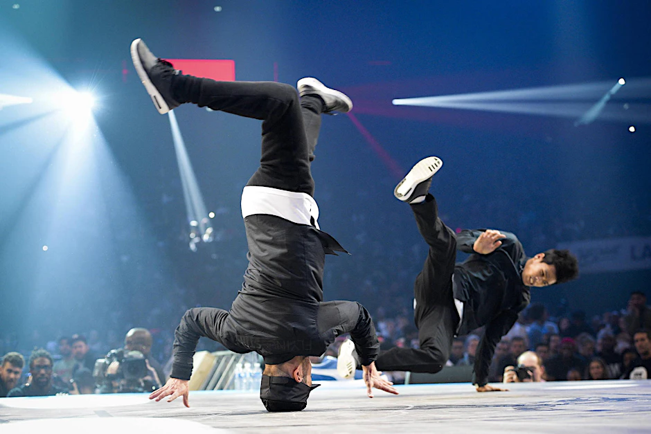 Die Flying Steps in Aktion