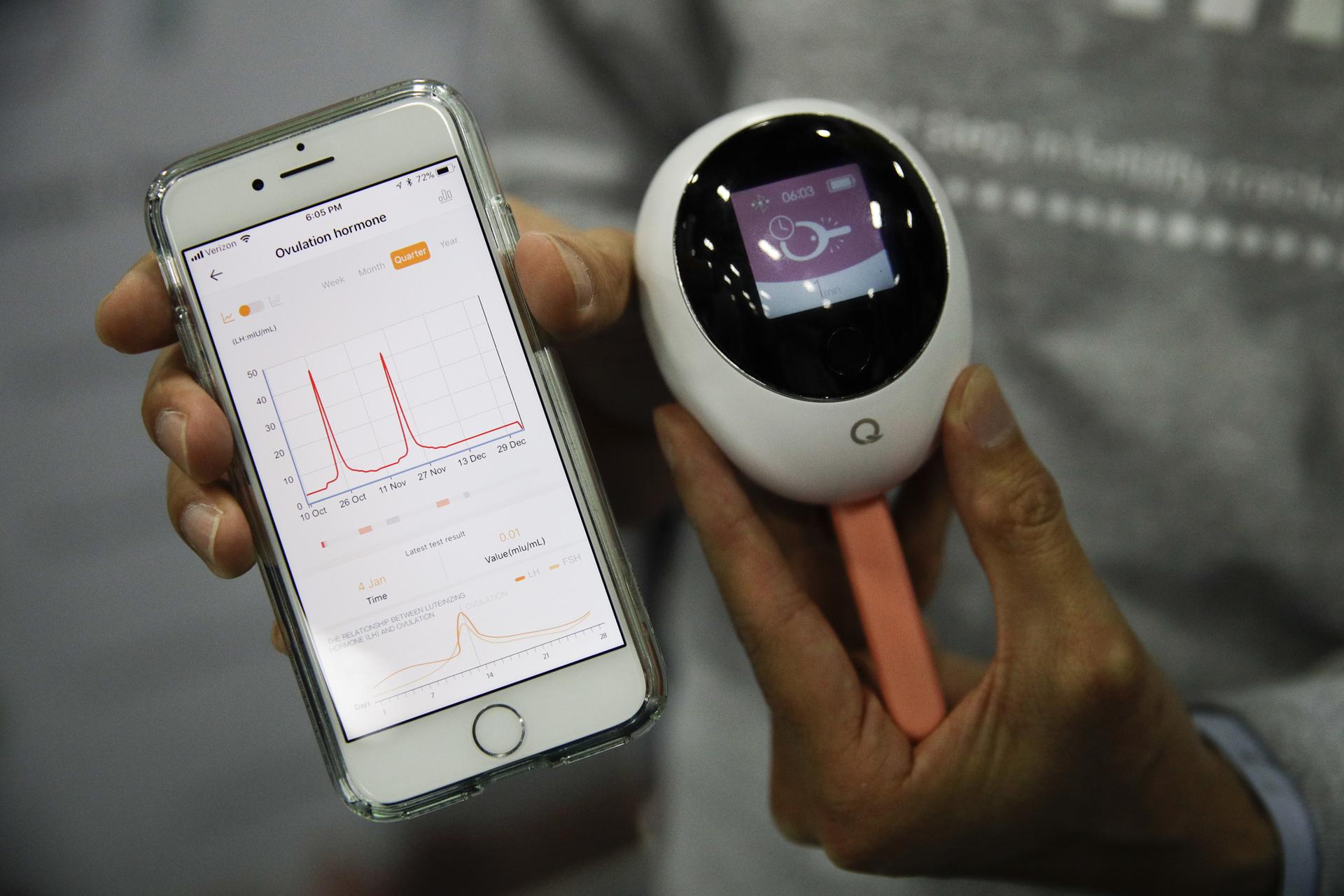 Baby, Baby, Baby! Jetzt zeigt "Mira Fertility" den Frauen, wann sie reif dafür sind: das Gerät kann durch sensible Messungen den Eisprung beobachten und dies per App anzeigen. 