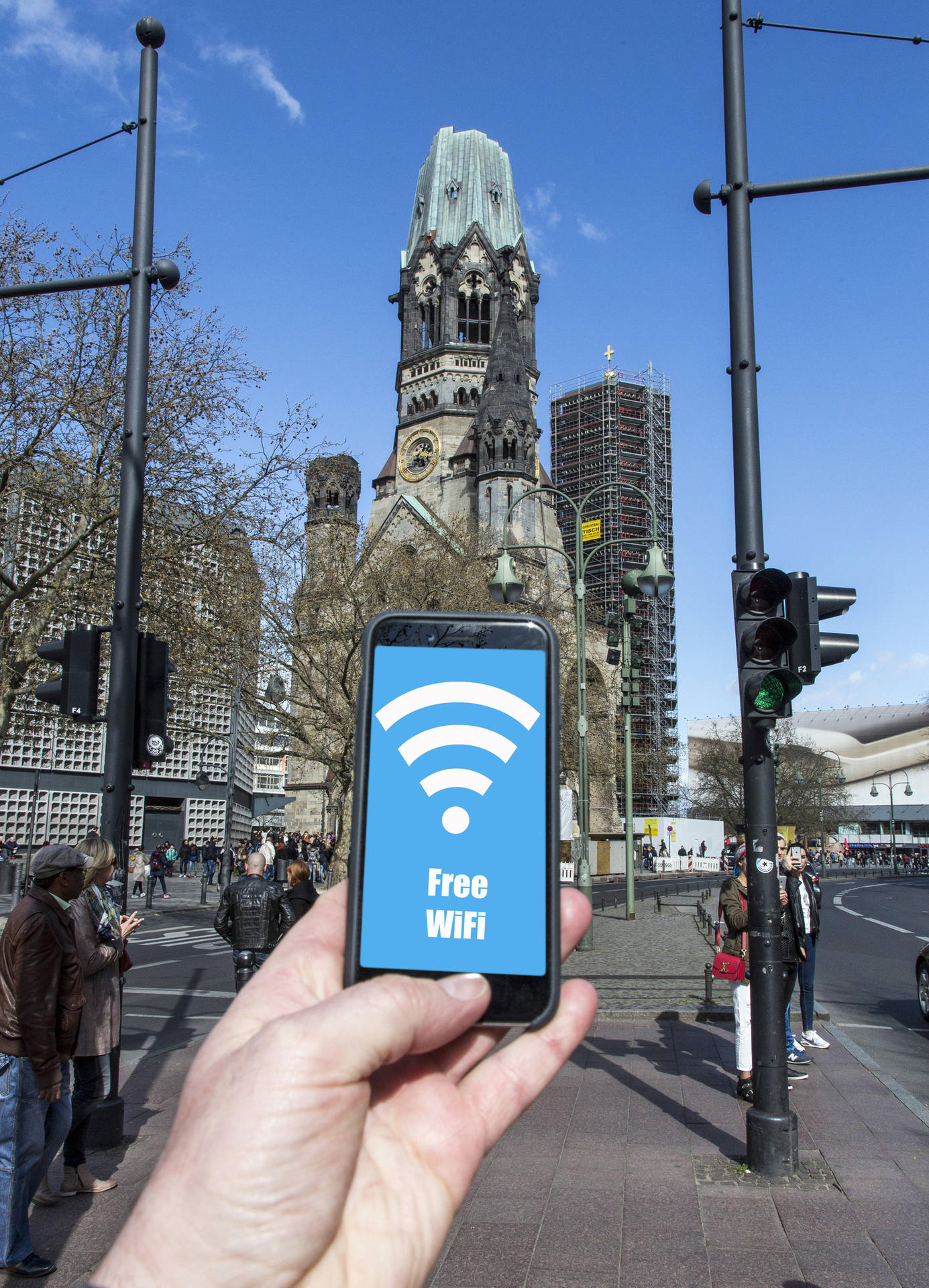 Das Ziel: Freies Wlan in der ganzen Stadt.