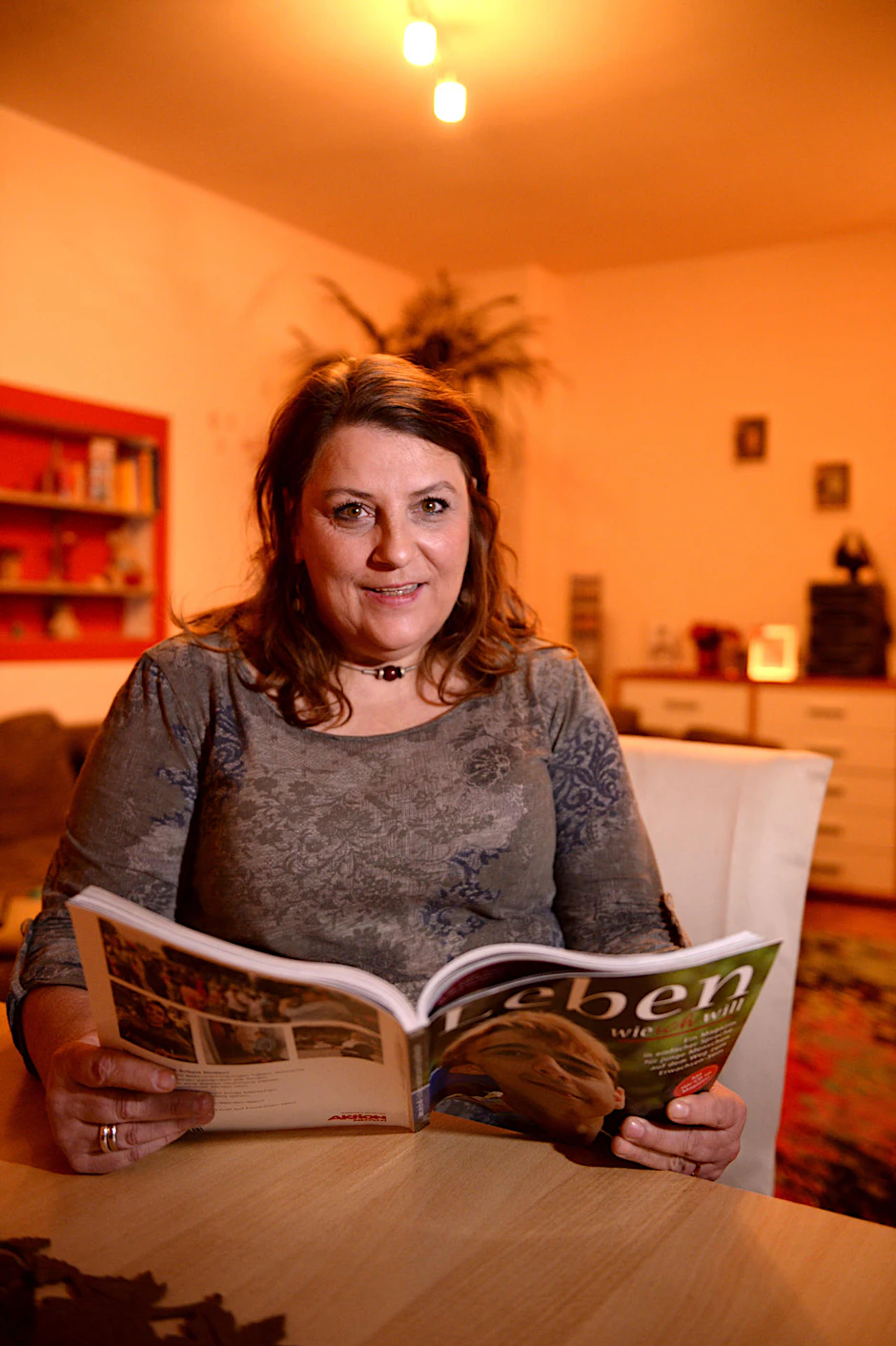 Ute Holschumacher macht Lesen heute Spaß, früher war es ein Problem.