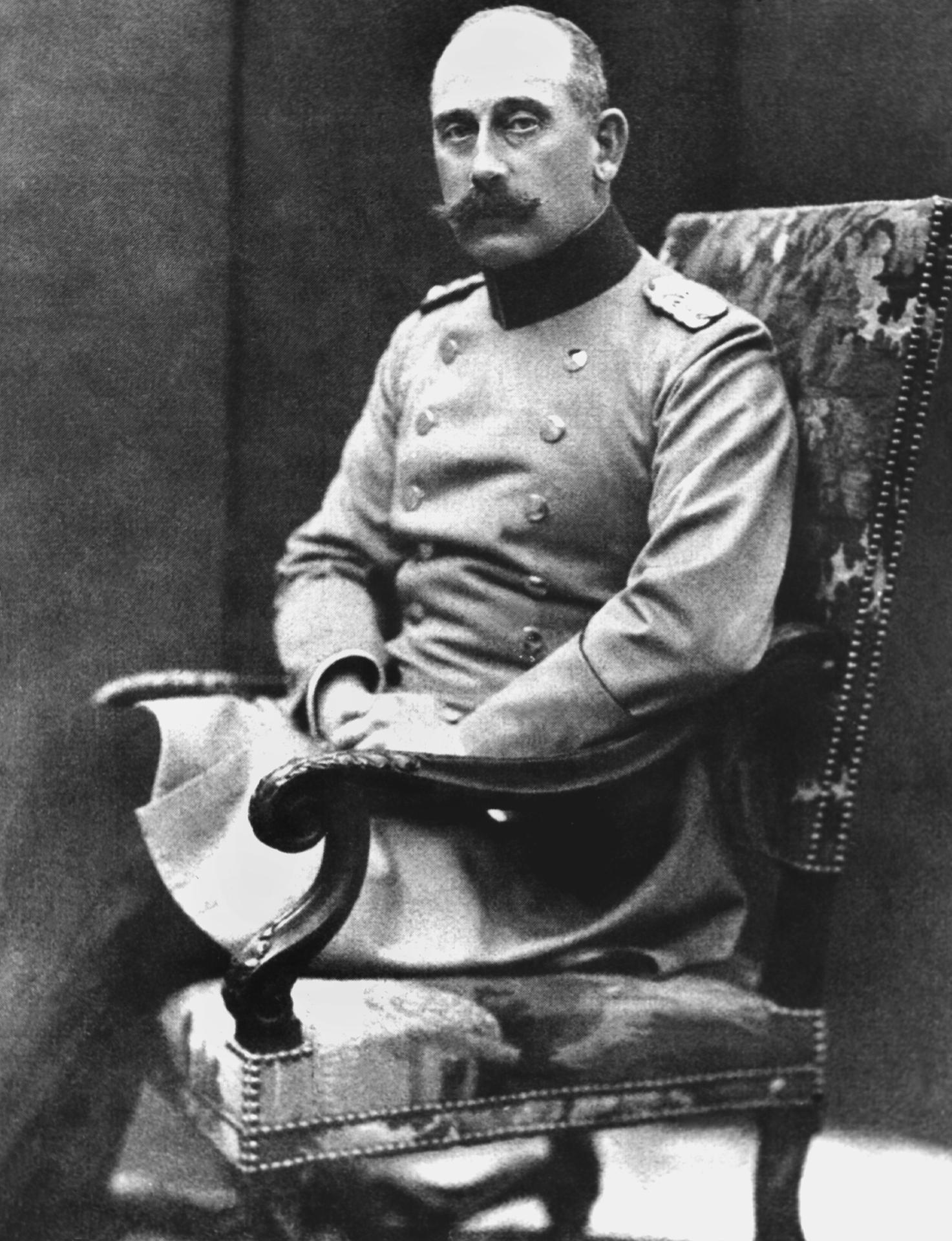 Prinz Max von Baden ist Reichskanzler einer Volksregierung von Kaisers Gnaden.
