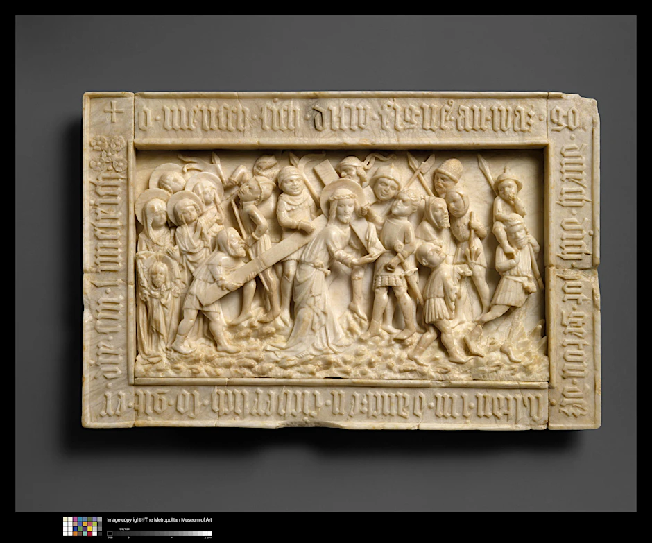 Das spätmittelalterliche Alabasterrelief wurde 2009 an die Erben des Sammlers Harry Fuld restituiert.