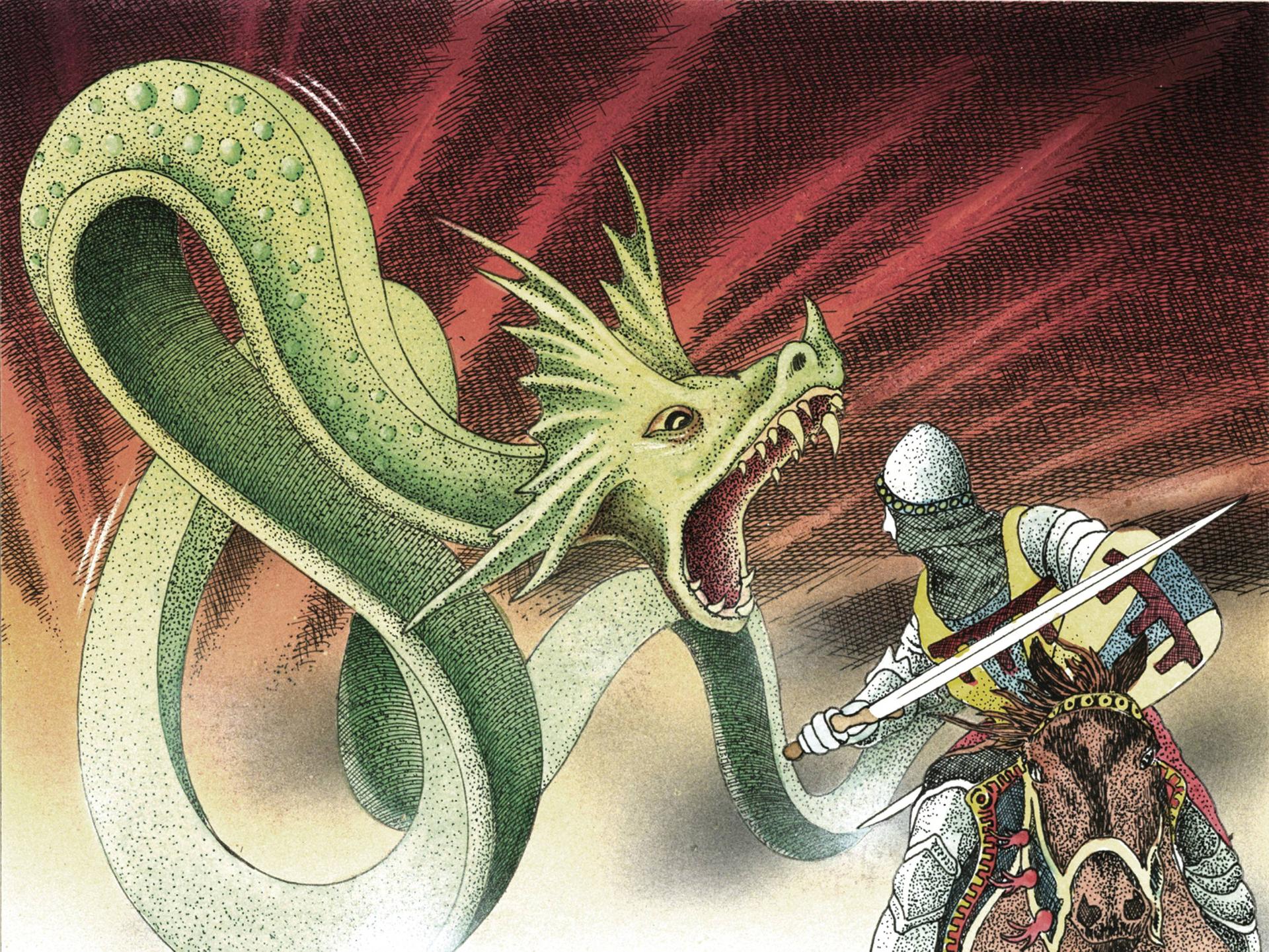 In Märchen ist alles möglich - auch Drachen besiegen und Schätze finden.