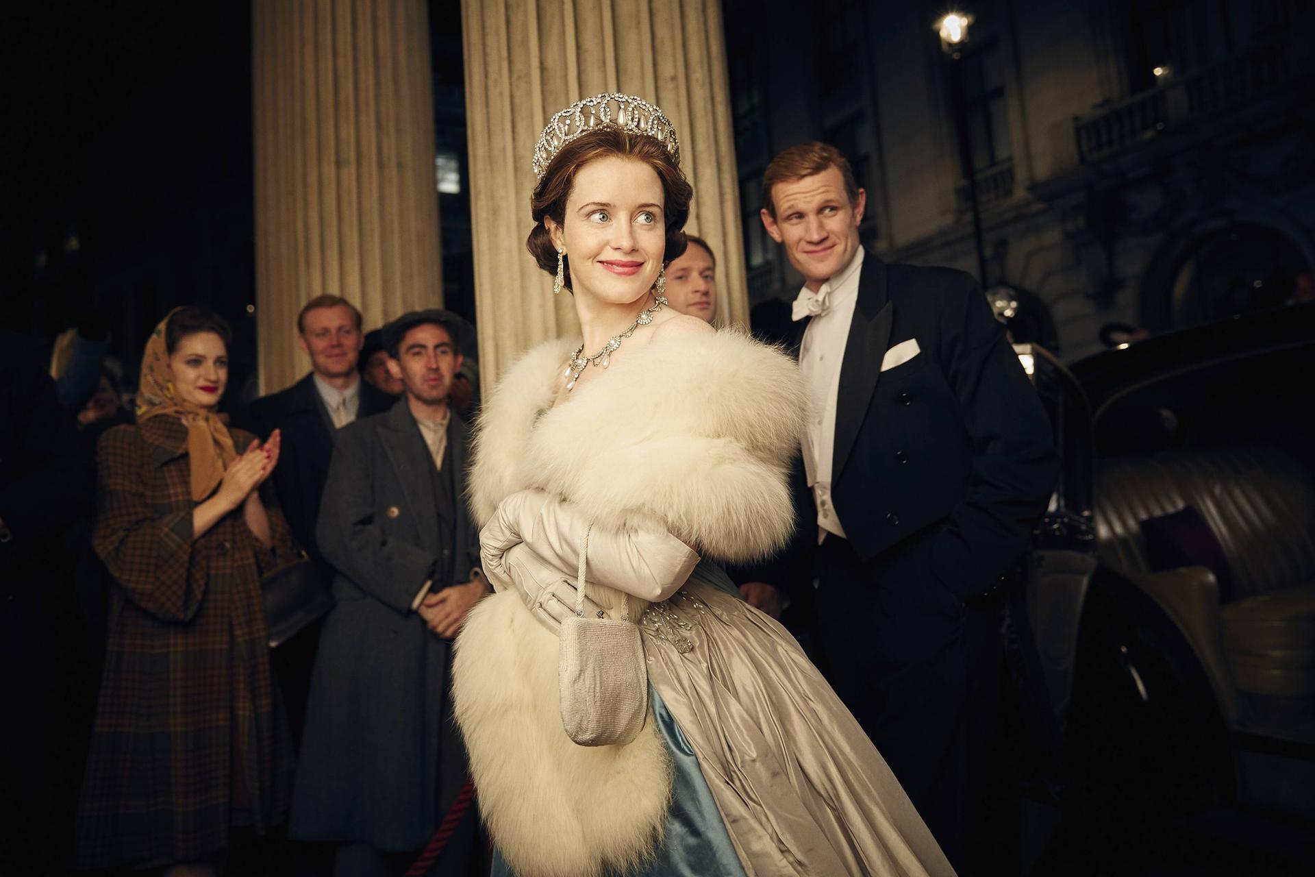 Claire Foy als Elizabeth II. in der Netflix-Serie "The Crown".