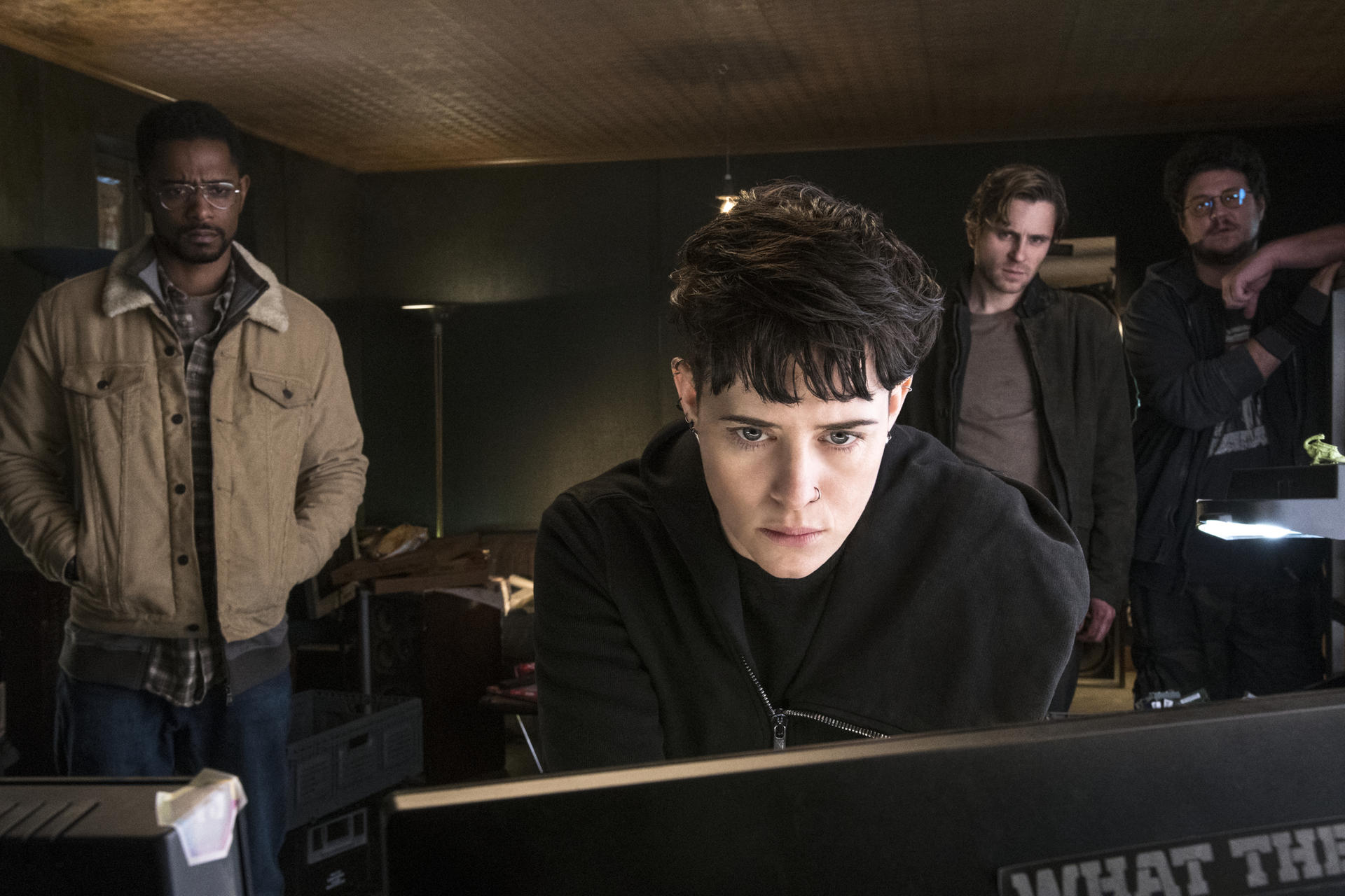 Gefürchtet: In „Verschwörung“ ist Claire Foy als Hackerin Lisbeth Salander zu sehen.