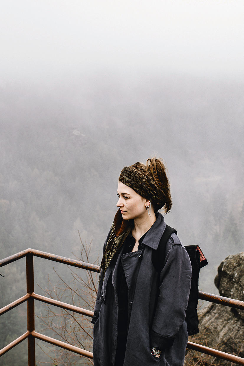 Katharina zurück in ihrer Heimat.