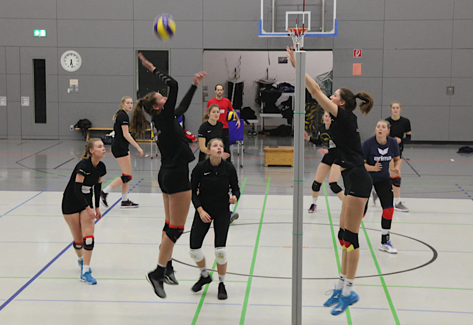 Starke Frauen, starke Stadt: So lautet der Slogan der Zweitliga-Volleyballerinnen der SG Rotation Prenzlauer Berg.