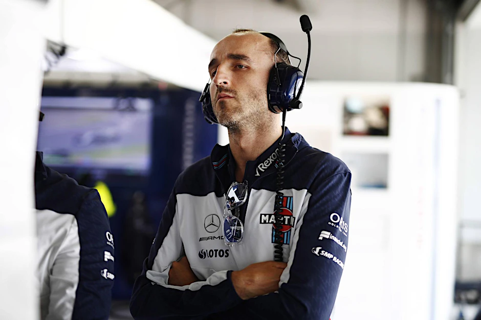Er kann gar nicht anders: Rennfahrer Robert Kubica