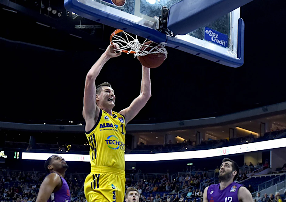 Genießt den Moment: Albas Zeitarbeiter Clint Chapman. 