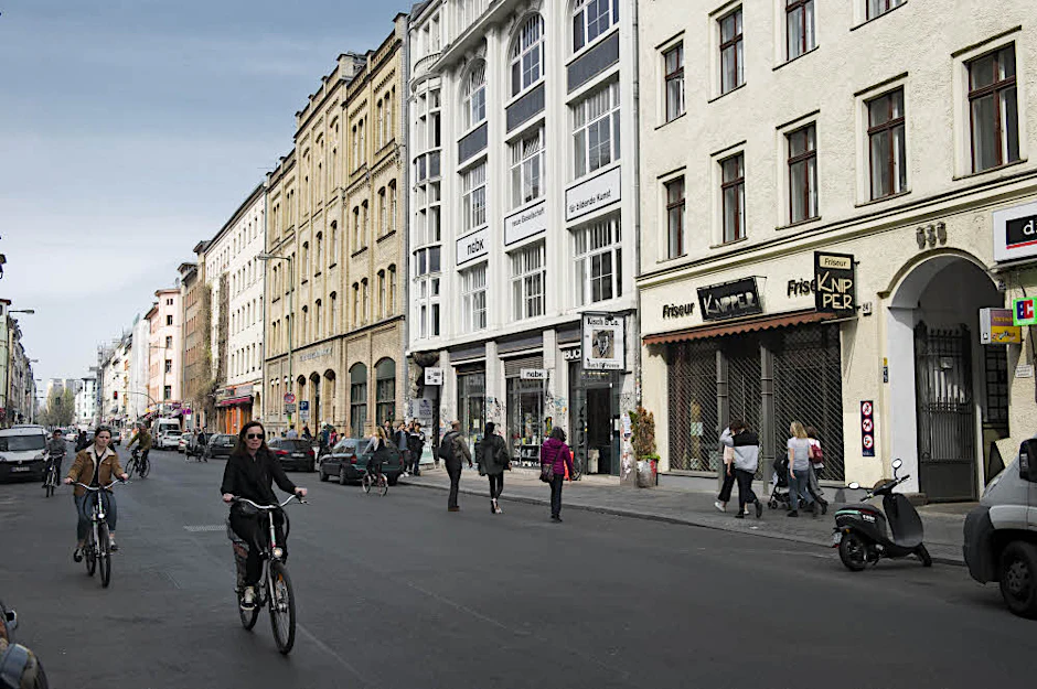 Oranienstraße in Kreuzberg: Nur selten lässt sich hier so entspannt Rad fahren.